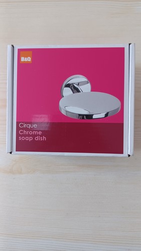 Cirque chrome soap dish - b,