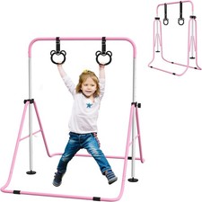Homcom kids gymnastics bar - kids,
