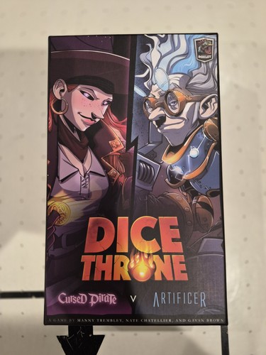 Dice throne sleeved played - dice,