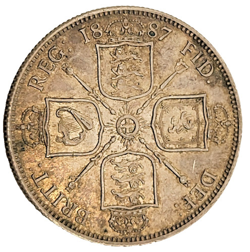 1887 great britain - great, silver