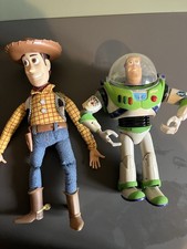 Official Disney Pixar Toy Story Woody & Buzz Lightyear Talking Figures