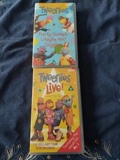 2 Tweenies VHSs (Not DVDs)