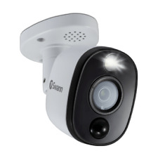 Swann 4K WL CCTV Camera Security Bullet Surveillance Cam IR Flashing Light 2160p