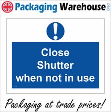 MA733 CLOSE SHUTTER WHEN NOT