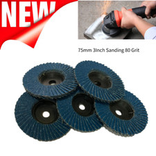 1-10PCS 75mm 3 inch Mini Flap Discs Sanding Disc 80 Grit Angle Grinder Wheel UK