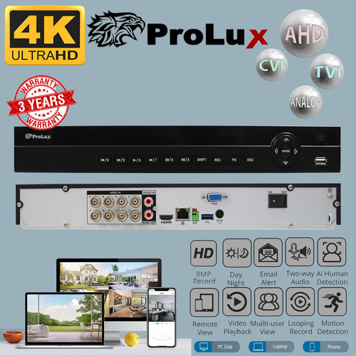 Dvr security system - system, 4k