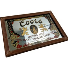 Coors Vintage Beer Mirror with