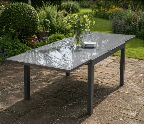 Large garden dining table - large,