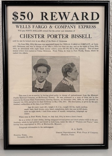 Antique wells fargo co - wells, &