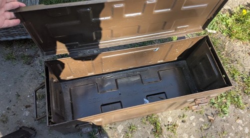 British ammunition box - british,