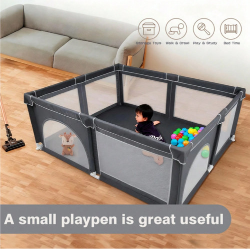 Baby playpen with breathable - baby,