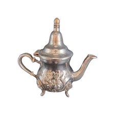 Silver Metal TEAPOT Decorative
