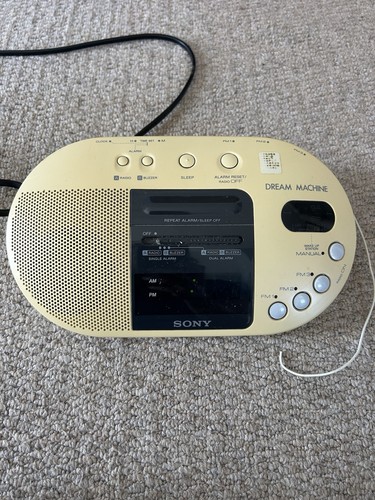 Sony dream machine - dream, clock