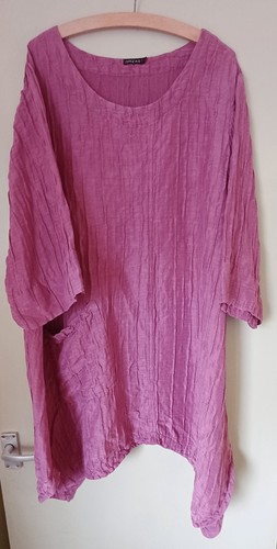 Grizas crinkled silk - crinkled, linen