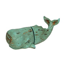 Verdigris Decorative Whale
