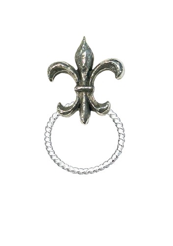 Fleur lys lis - lis, brooch