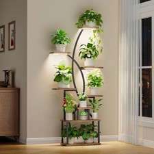 Plant Stand Indoor with Grow Light, 8 Tiered Tall Plant Shelf  FOR AUCTION