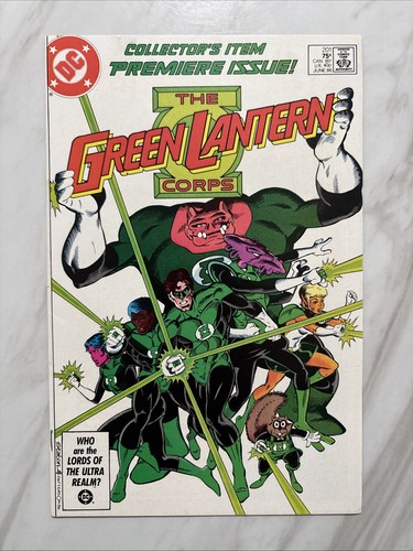 Green lantern 201 1986 nm - 1986, vf/nm