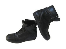 GARETH PUGH BLACK LEATHER HIGH