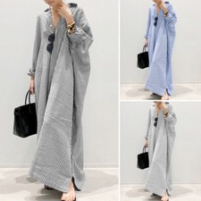 UK Womens Buttons Long Sleeve