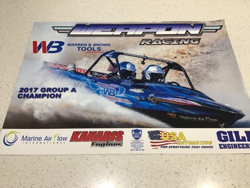 Power boat racing champions - racing,