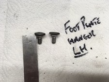 Zx636 Footplate Kick Left Side X2 A1p 2002 Zx6r Bolts Zx9r  2001 2003 Hanger