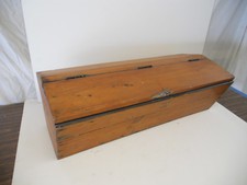 Antique Wood Chest Trunk
