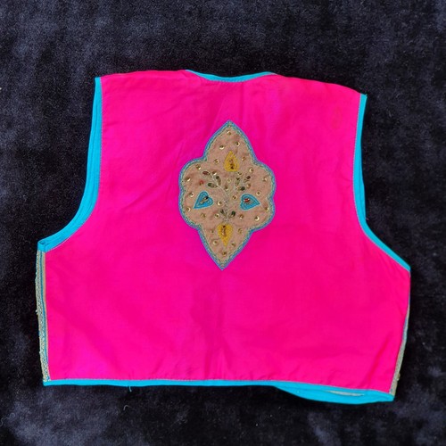 Childrens waistcoat colourful - waistcoat,