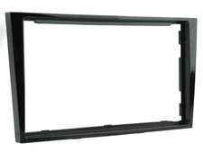 FOR VAUXHALL CORSA D STEREO RADIO DOUBLE FACIA FASCIA PANEL CT24VX18 PIANO BLACK