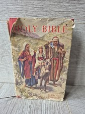 Holy Bible with Illustrations by Harold Copping - With Dust Jacket