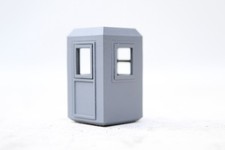 Kiosk - UNPAINTED - 1:76 OO