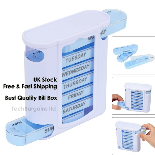 Weekly daily pill box - daily,
