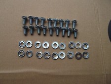 FORD 1600 X FLOW 711M SUMP MOUNTING BOLTS & WASHERS X 18 ZINC PLATED GEN FORD