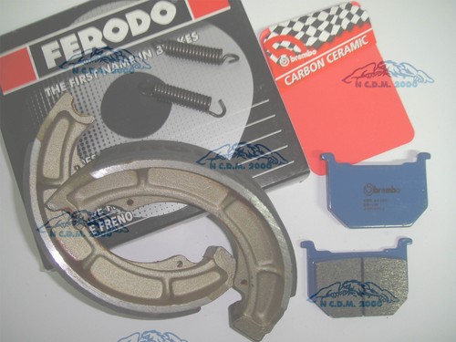 Rear brake jaw kit - rear, pads