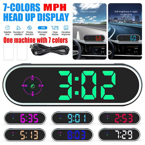 Universal car digital gps - gps, hud