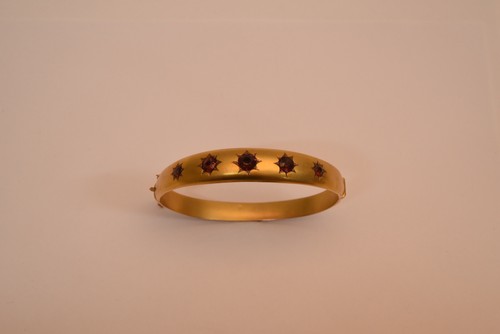 Vintage 9ct gold garnet - vintage,