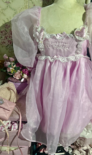Dollette ooak puff sleeve - ooak,