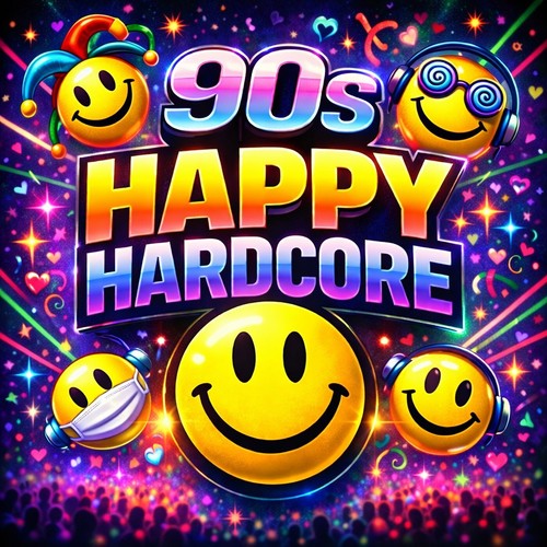 90s happy hardcore dj music - happy,
