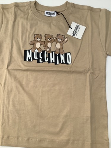 Moschino boys beige shirt - beige, t-shirt