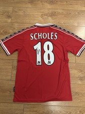 Paul Scholes Signed Manchester