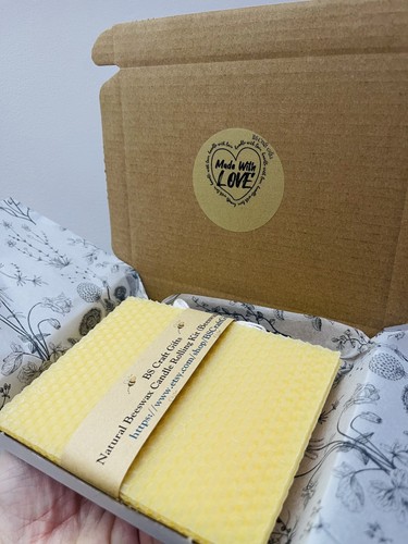 Beeswax sheet honey candle - beeswax,