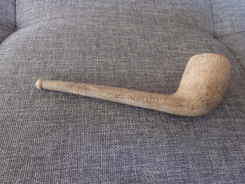 Antique vintage clay - vintage, pipe