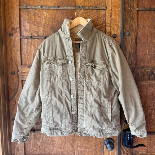 Zara denim jacket mens tan - zara,