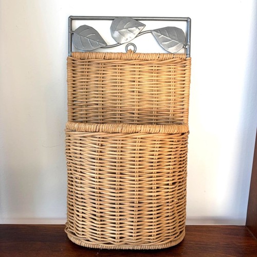 Vintage wicker wall - vintage,