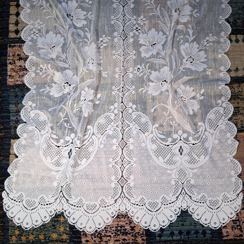 Single crochet lace - single,