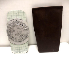 Kane Dead Reckoning Computer Model MK-6B  With Case Vintage 1957 St Paul Minn