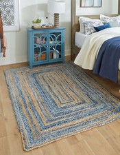 Rug 100% Natural Denim Jute