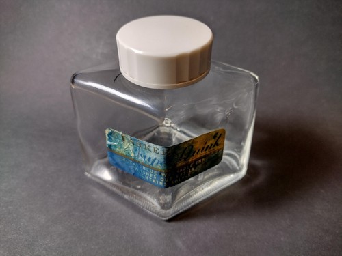 Vintage parker ink - parker, glass