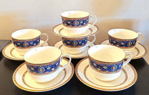Six minton barchester tea - barchester, cups