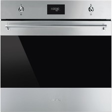 Smeg Oven St/Steel SFP6301TVX 60cm Pyrolytic Electric Single (CH-1633)